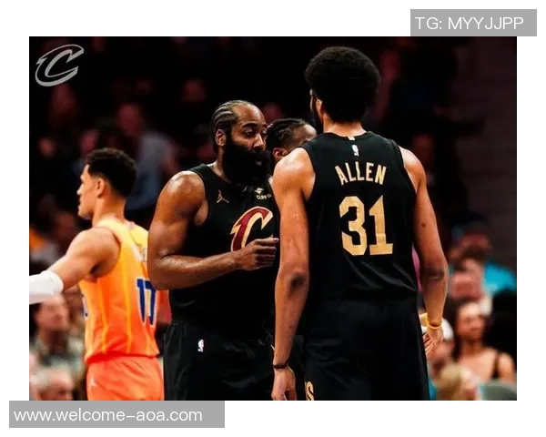 哈登加盟骑士后表现出色带队战绩8胜1负场均贡献19分5板7助